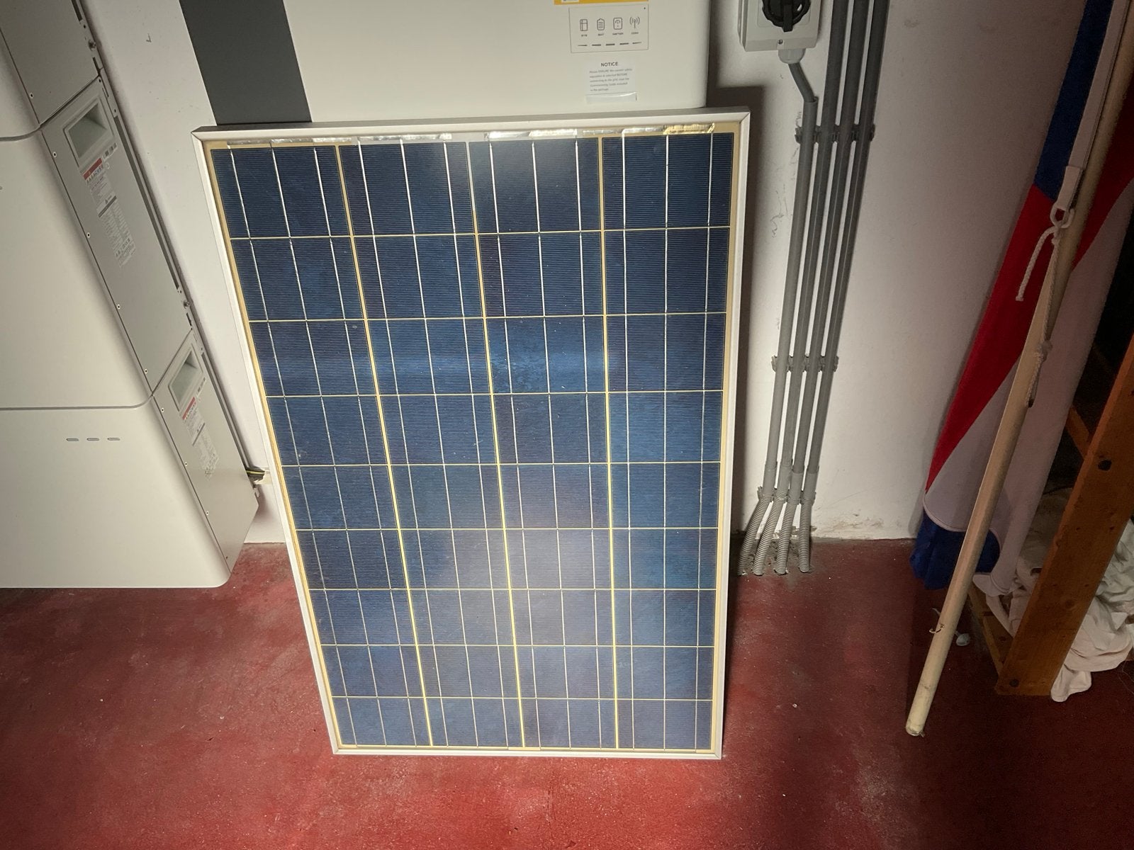 Zonnepaneel 100 WP, Ophalen, Gebruikt, Paneel, 100 tot 200 wattpiek