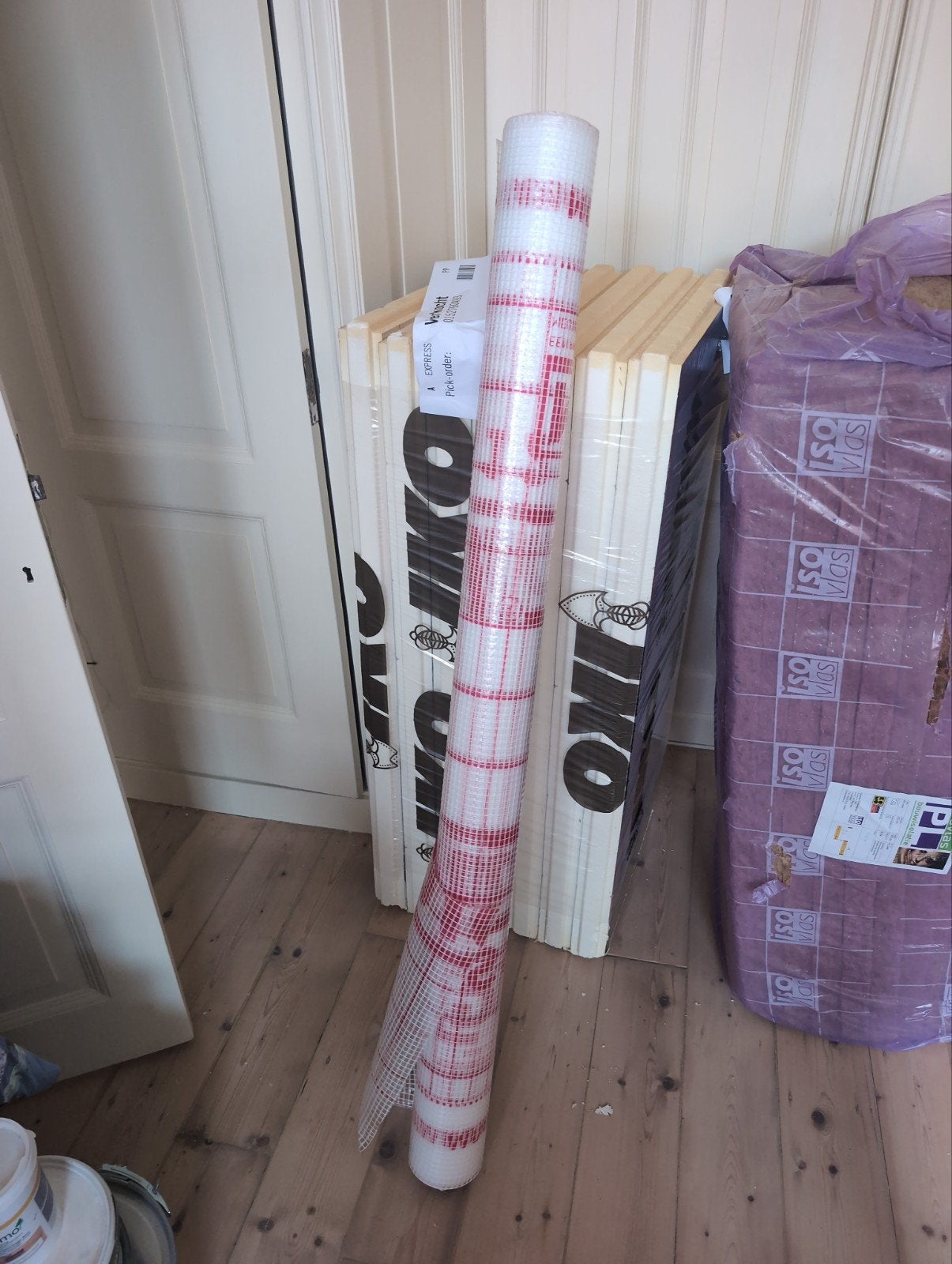 Miofol 125S dampremmende folie - driekwart rol over, Ophalen, Gebruikt, 15 m² of meer, Folie