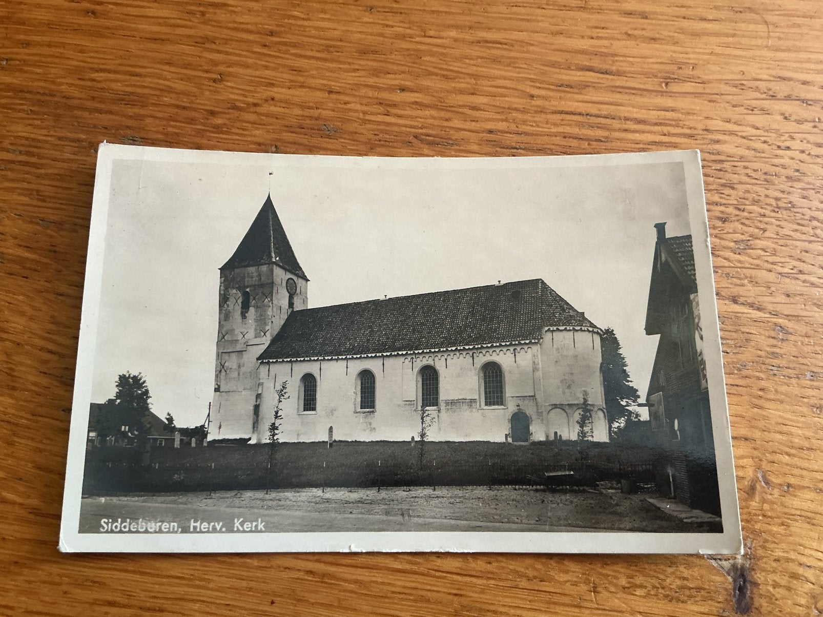 U61 Siddeburen hervormde kerk plakresten, Ophalen of Verzenden