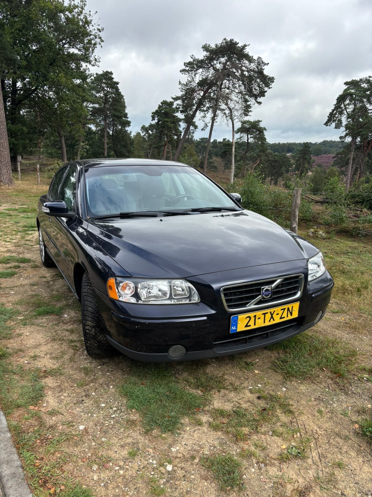 Volvo S60 2.4 140PK AUT 2007 Blauw, Auto's, Zwart, Blauw, S60, 2435 cc