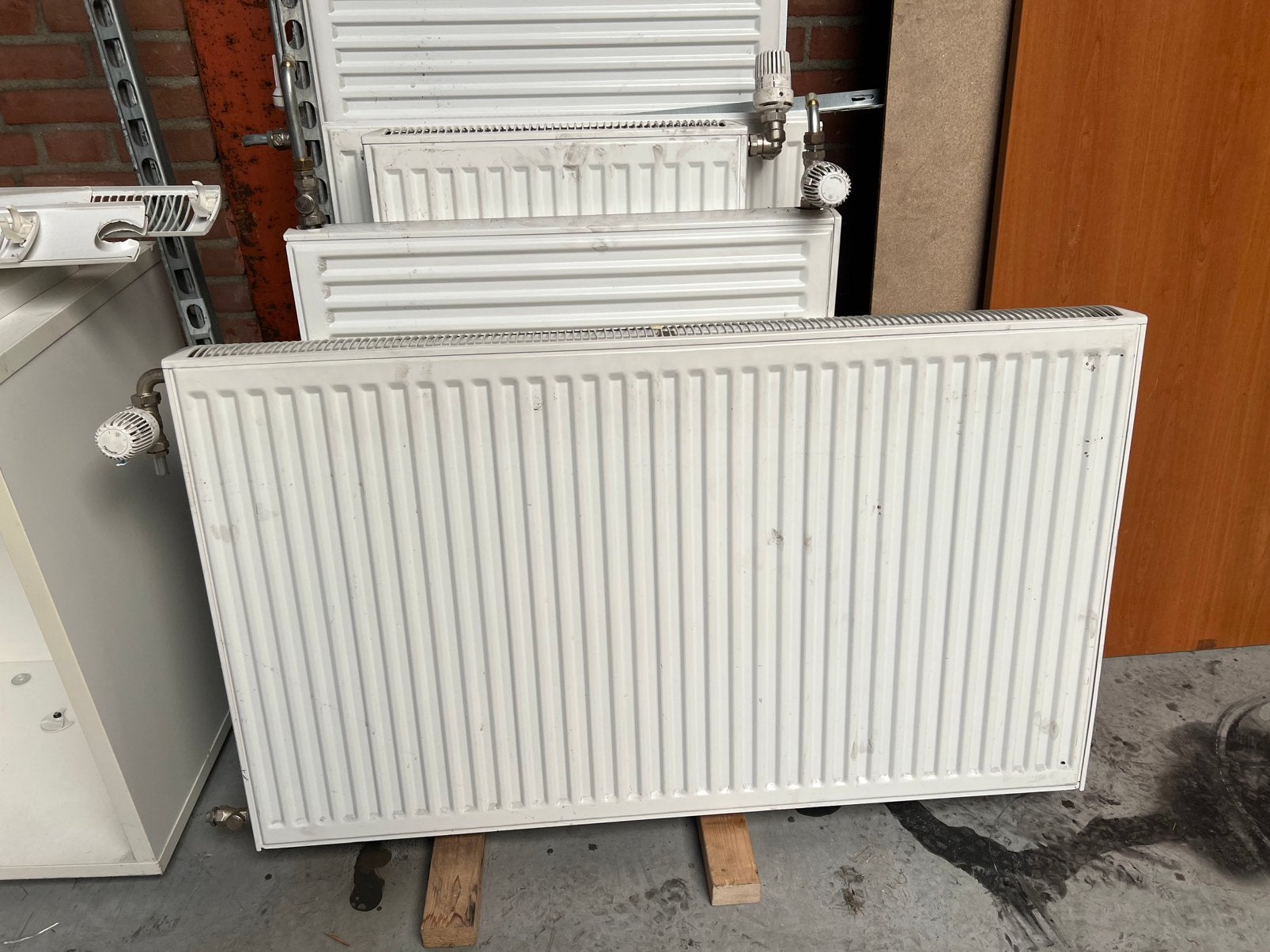 radiatoren zgan 5stuks, Ophalen, 30 tot 80 cm, Radiator, Zo goed als nieuw