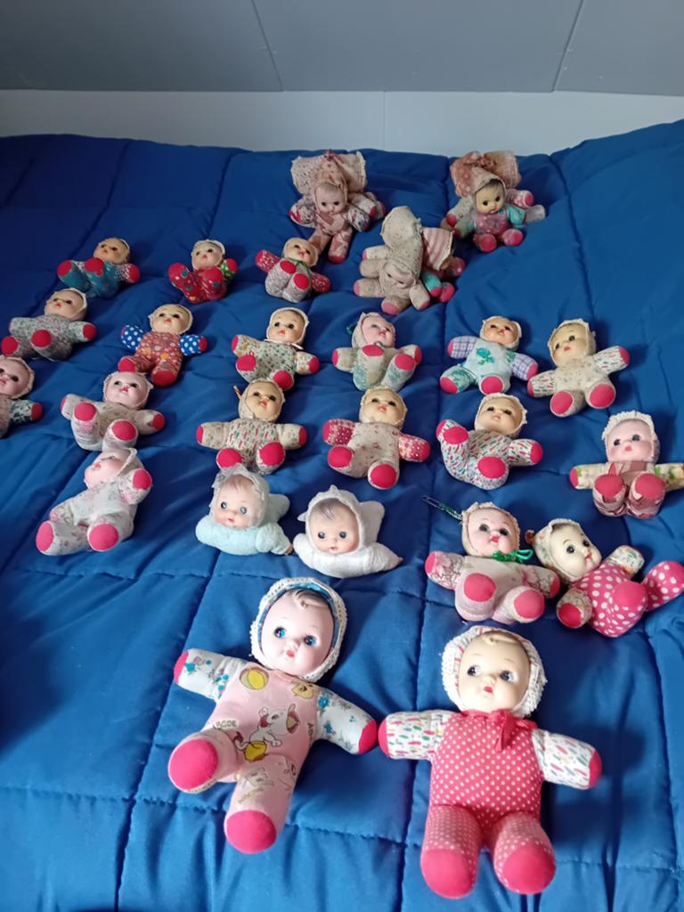 Vintage Bella Poppen Jaren '70 - Diverse Condities, Verzamelen, Poppen, Ophalen of Verzenden, Gebruikt, Pop