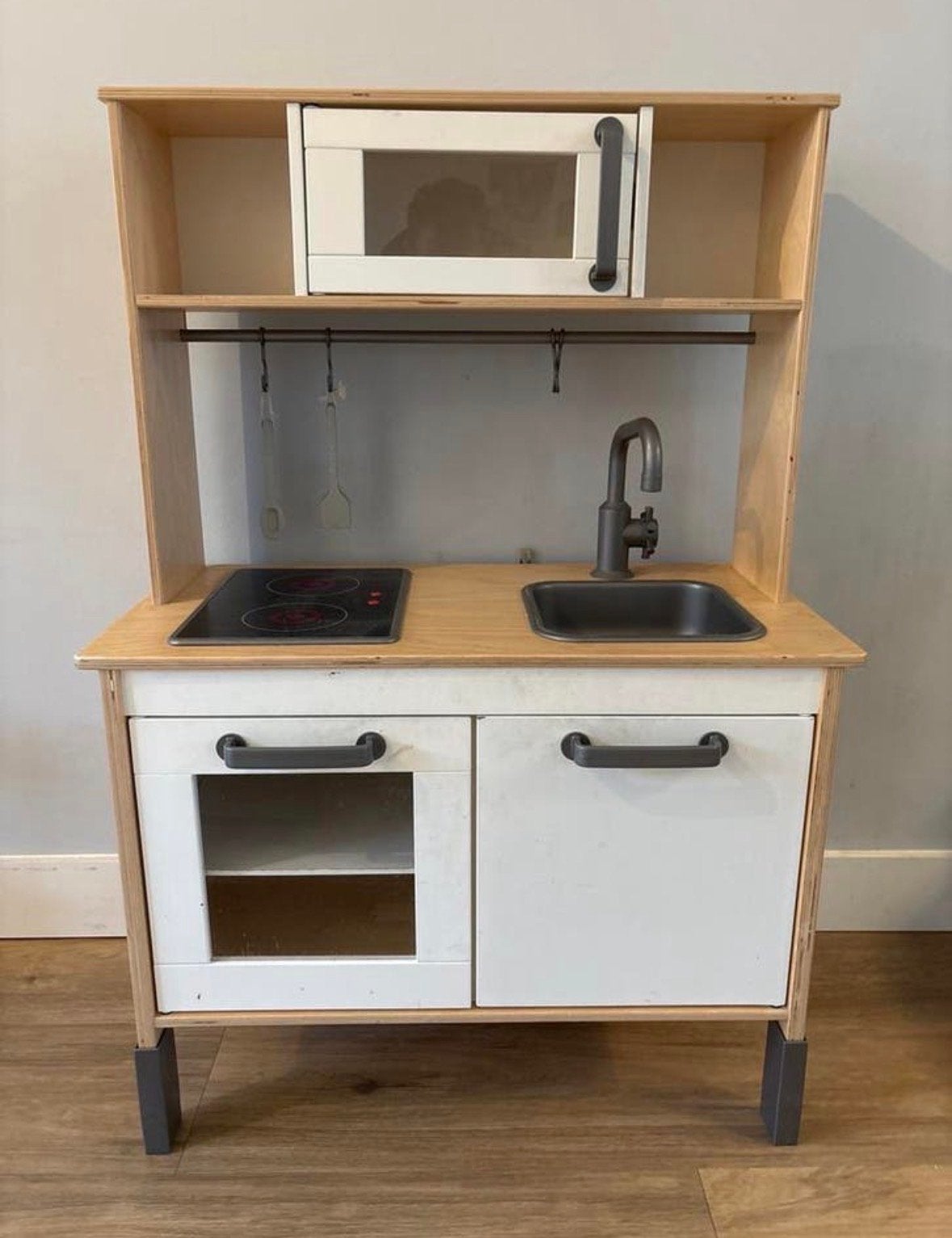 Mooie IKEA Duktig Speelkeuken met veel accessoires, Ophalen, Zo goed als nieuw, Hout, Speelkeuken