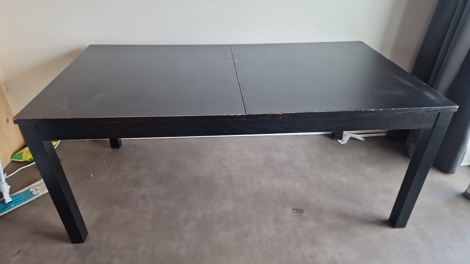 Ikea uitschuifbare eettafel - Donkerbruin, Huis en Inrichting, Ophalen, Gebruikt, 100 tot 150 cm, 50 tot 100 cm