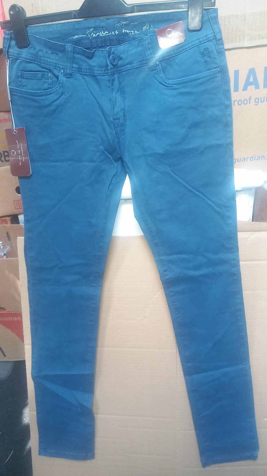 circle of trust blauwe dames broek LODI NON DNM maat 32, Blauw, Maat 42/44 (L), Nieuw, Ophalen of Verzenden