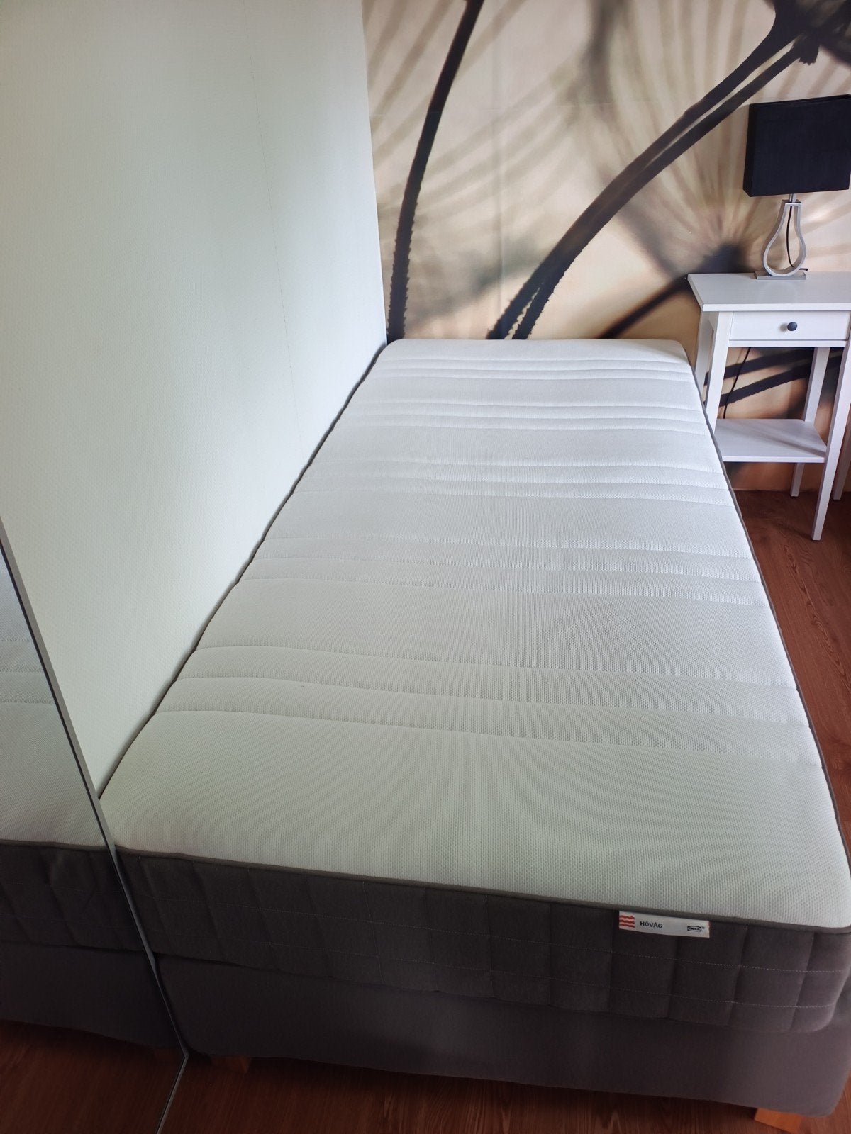 ZGAN IKEA HÖVÅG pocketveringmatras 90x200 cm, Ophalen of Verzenden, Zo goed als nieuw, Eenpersoons, 90 cm