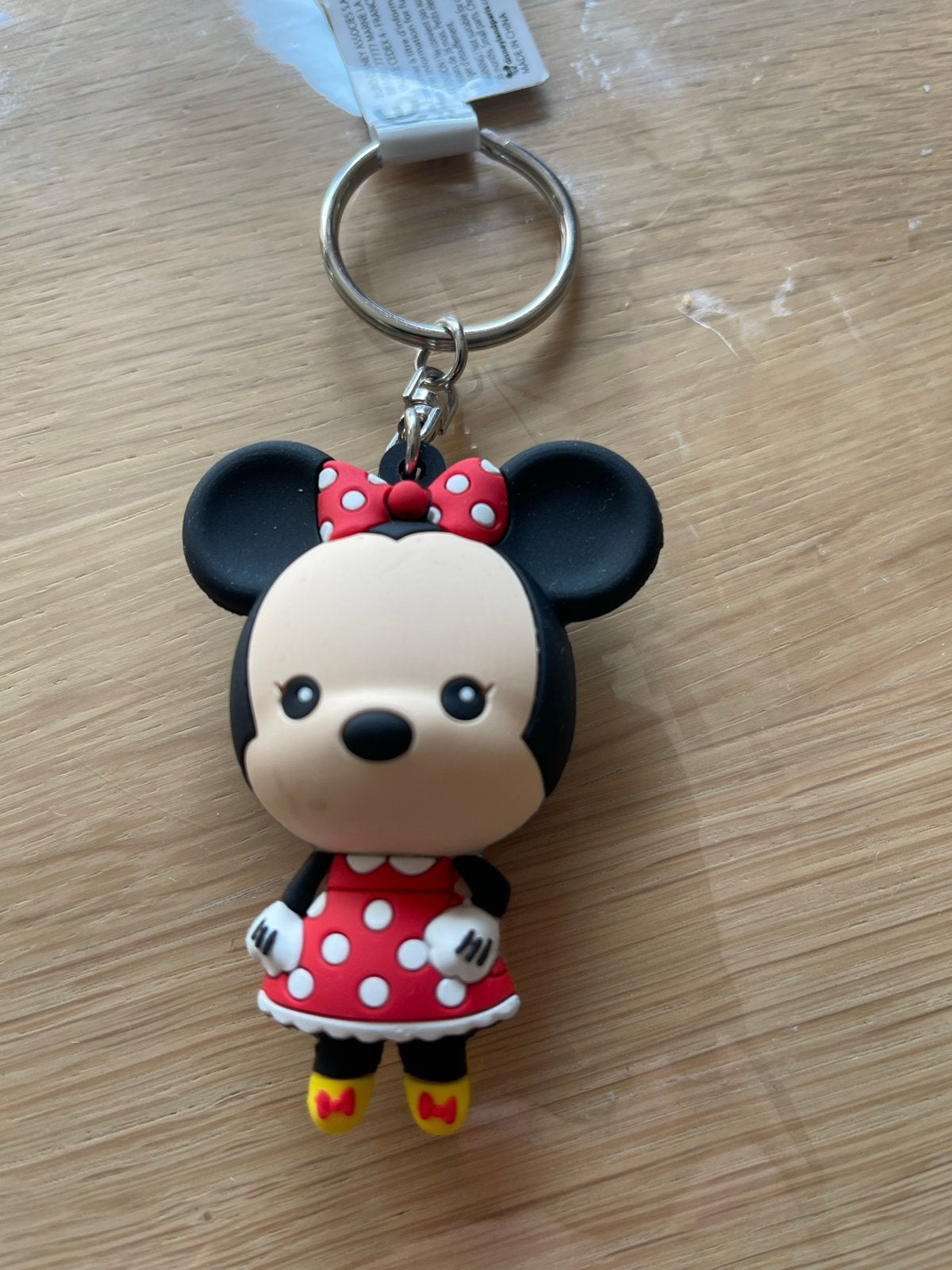 Minnie Mouse sleutelhanger - Disney, Ophalen of Verzenden, Mickey Mouse, Nieuw, Beeldje of Figuurtje