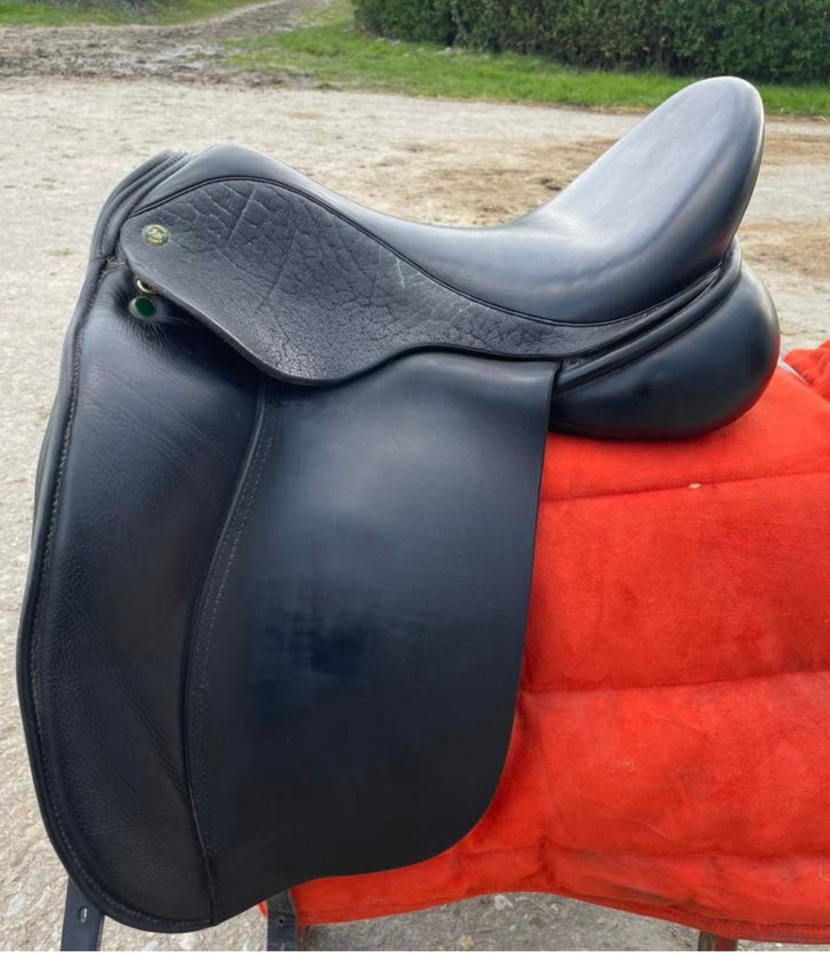 Hulsebos dressuurzadel, Dieren en Toebehoren, Ophalen of Verzenden, Zo goed als nieuw, Dressuur