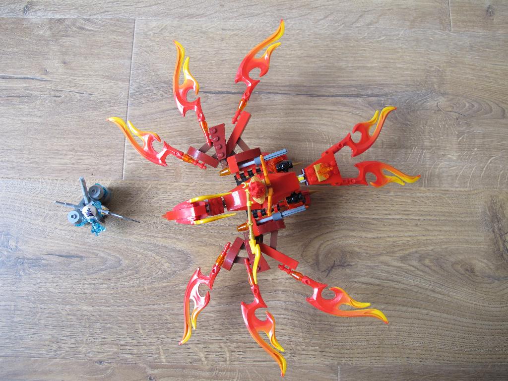 Lego Chima 70221 Flinx's ultieme phoenix, Ophalen of Verzenden, Gebruikt, Complete set, Lego