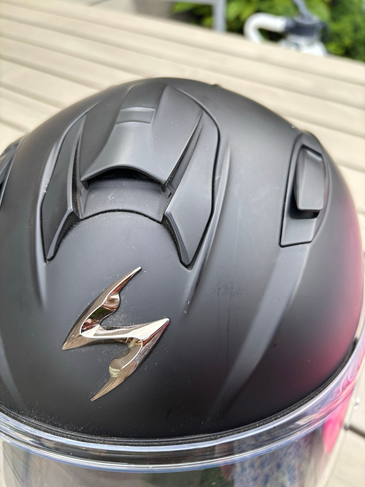 Shark Motorhelm XS - Mat Zwart, Fietsen en Brommers, Brommerhelmen, Ophalen, Zo goed als nieuw
