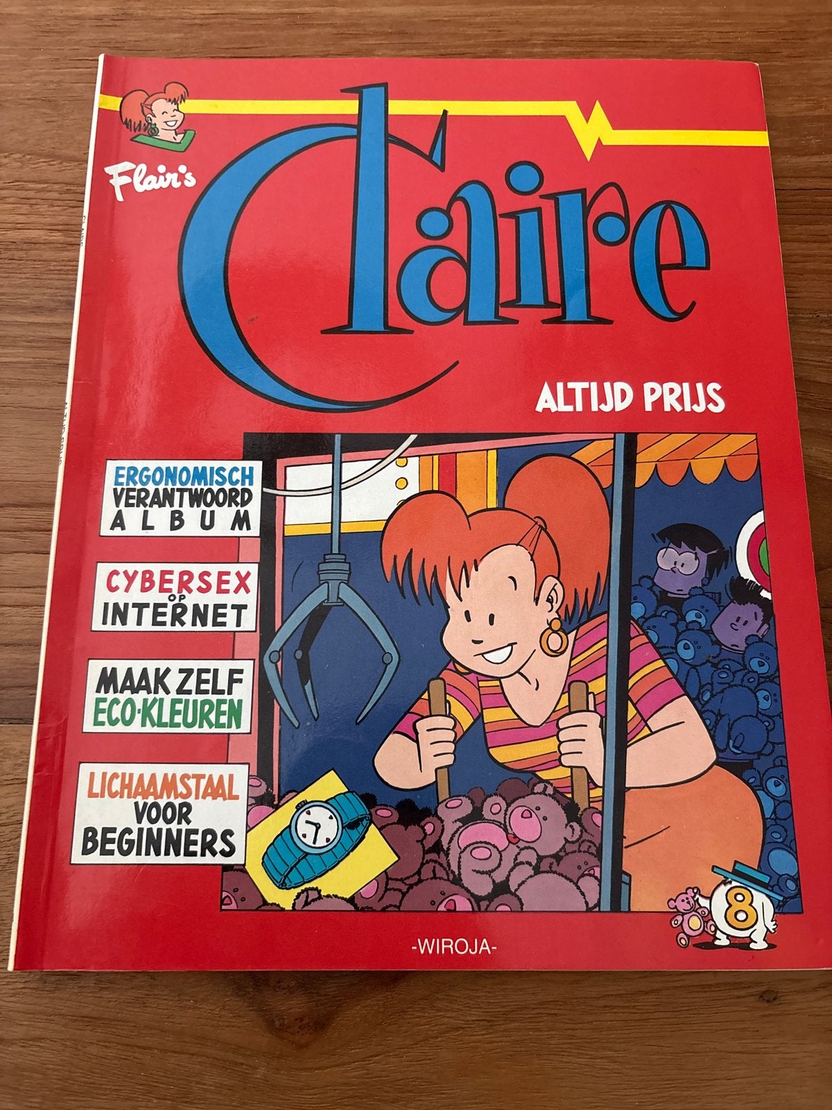 Flair's Claire altijd prijs 8, Eén stripboek, Ophalen of Verzenden, Gelezen