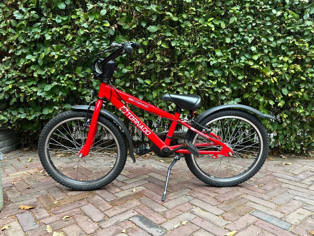 Tornado BMX kinderfiets rood - 20 inch, Ophalen, 20 inch of meer, Gebruikt, Velgrem