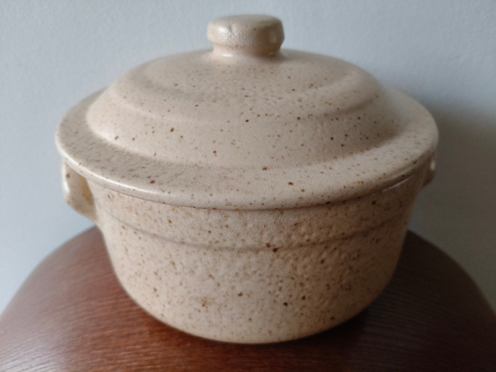 Aardewerken kookpot met deksel - Gebruikt maar netjes, Ophalen, Gebruikt, Kookpan, Steen/keramiek