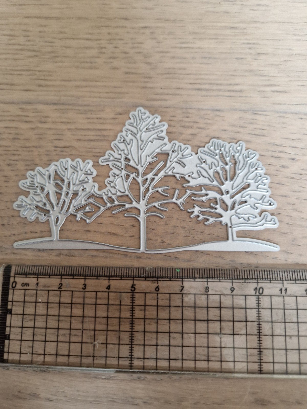 Snijmal kae winterse Bomen - Metaal - Knutselmateriaal, Zilver, Nieuw, Geschikt voor karton, Overige merken