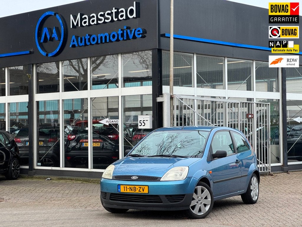 Ford Fiesta 1.25-16V Ambiente lage kms zuinig en betrouwbaar, Voorwielaandrijving, Stof, 1242 cc, 4 cilinders