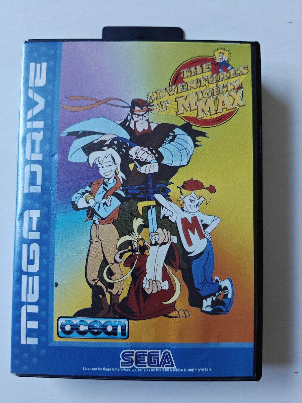 The Adventures of Mighty Max - Sega Megadrive - mist boekje, Avontuur en Actie, Gebruikt, 1 speler, Ophalen of Verzenden