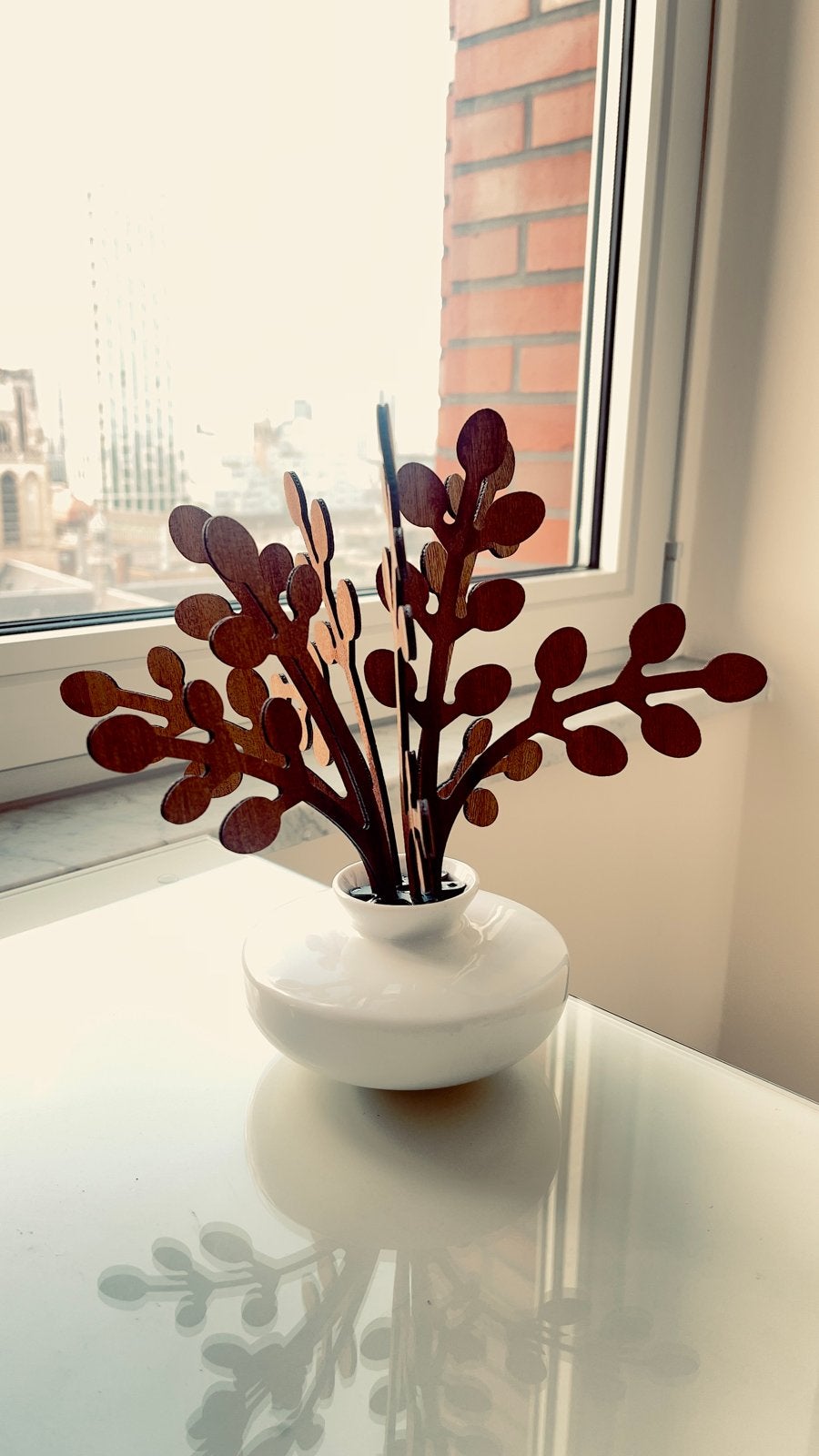 Alessi The Five Seasons Brrr Leaf Diffuser, Huis en Inrichting, Hout, Ophalen of Verzenden, Zo goed als nieuw, Modern