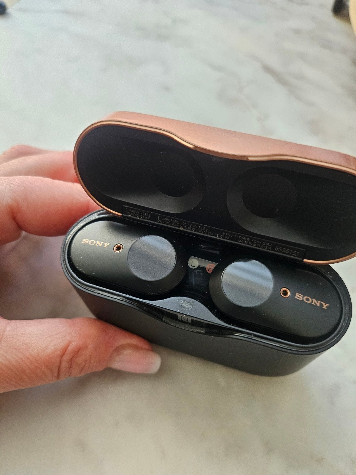 Sony wf1000xm3 oordopjes, Zwart, Ophalen of Verzenden, Zo goed als nieuw, Sony