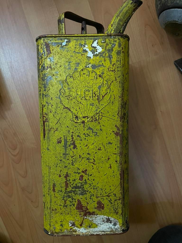 Shell blik 1962, Ophalen of Verzenden, Gebruikt, Auto's