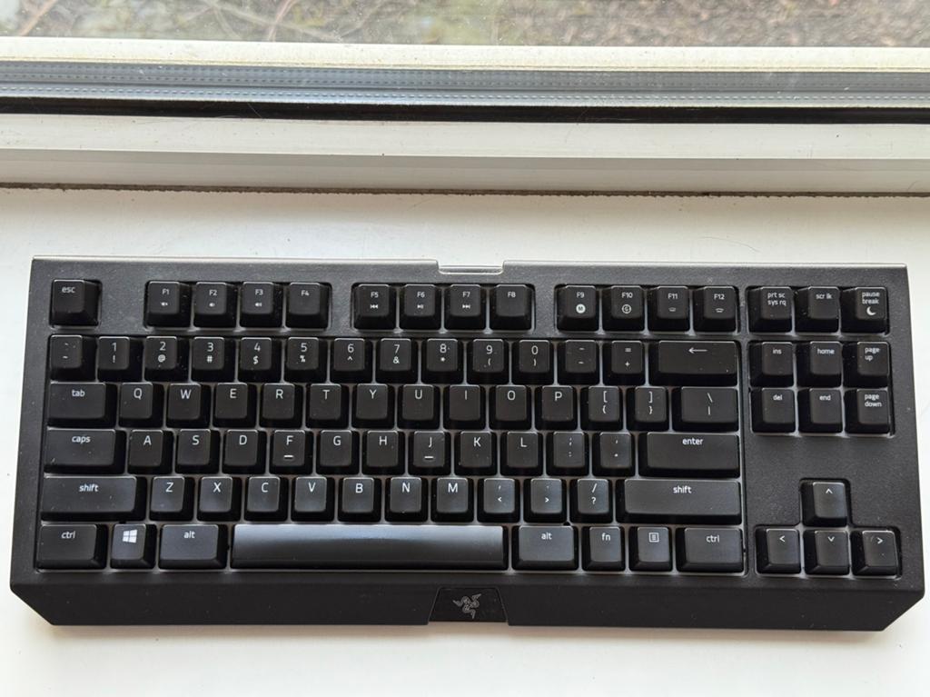Razer BlackWidow TE Chroma V2, Gebruikt, Gaming toetsenbord, Ophalen of Verzenden, Razer BlackWidow