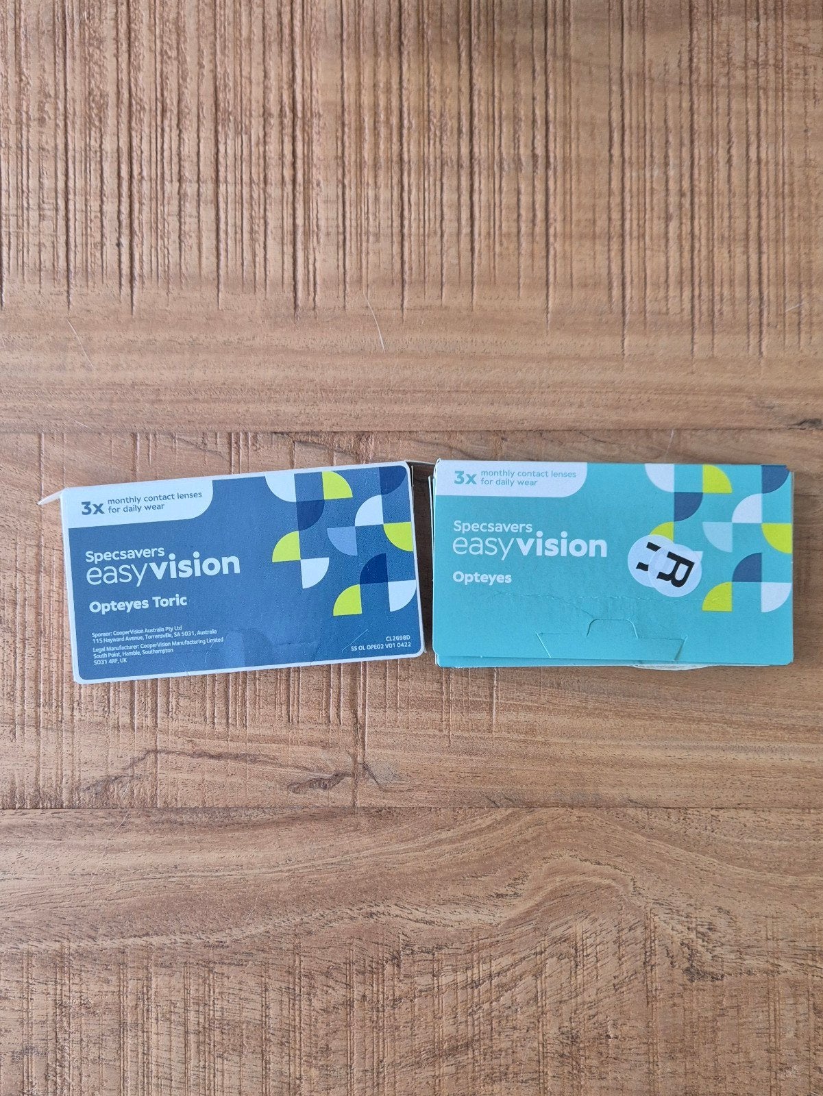 Specsavers easyvision contactlenzen, Ophalen of Verzenden, Nieuw, Ogen, Verzorging
