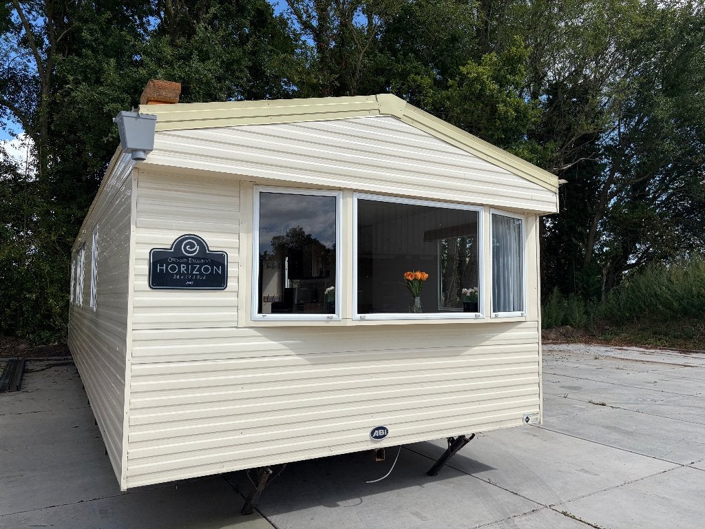 Chalet Stacaravan ABI 3 slaapkamers enkele beglazing 11x4mtr, Meer dan 6