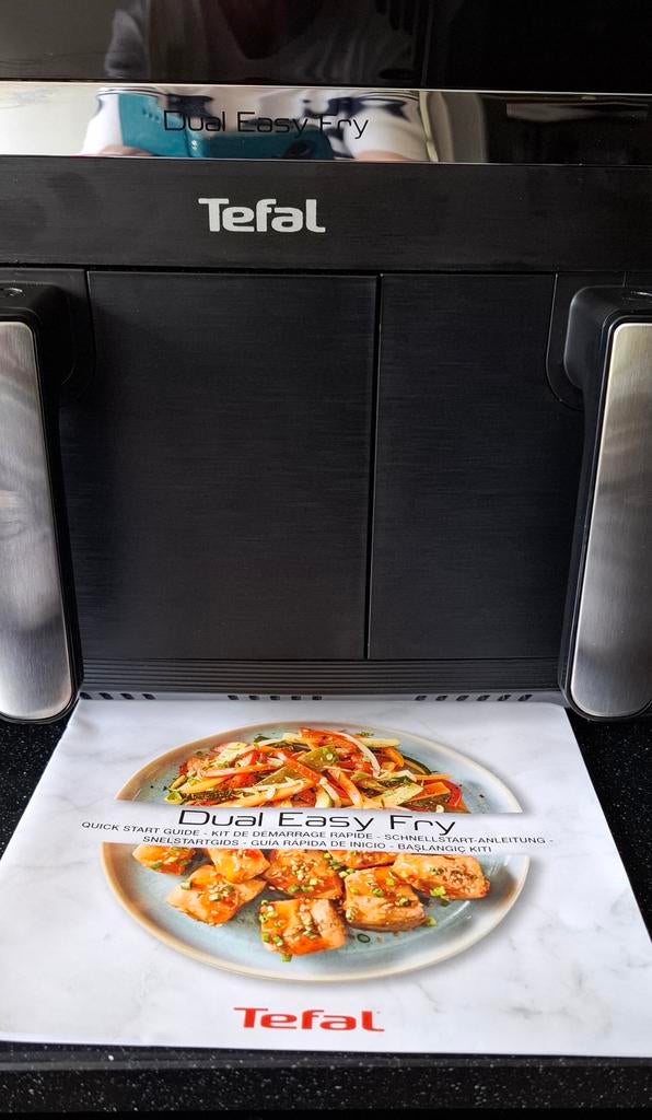 Dual easy fry &ngrill, Ophalen, Zo goed als nieuw