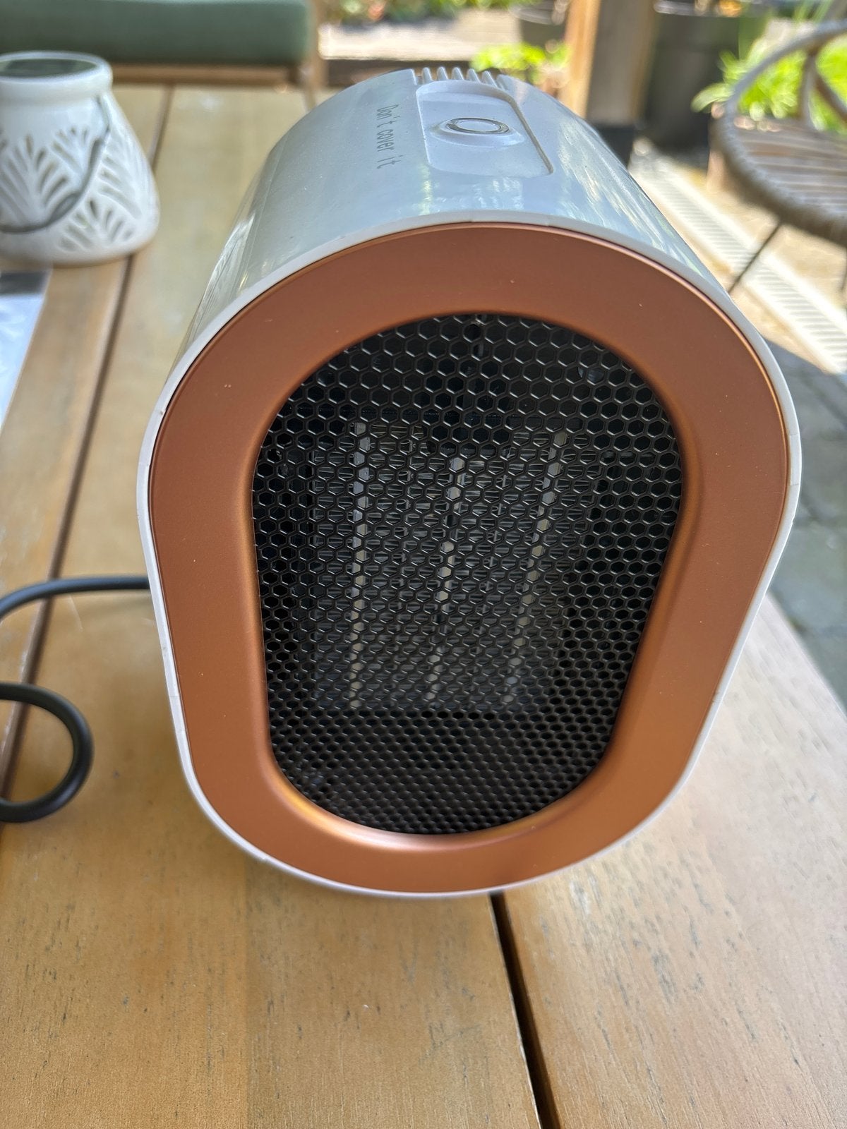 Mini Space Heater 220V 1200W - Ideaal voor Camperen!, Ophalen of Verzenden, Zo goed als nieuw