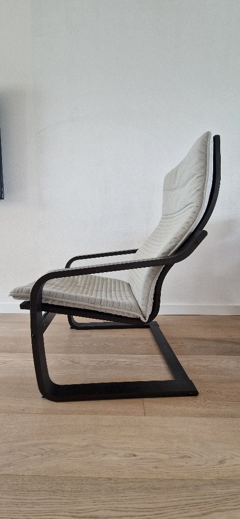 Chair, Huis en Inrichting, Stoelen, Gebruikt, Zwart, Ophalen of Verzenden, Ikea arm chair