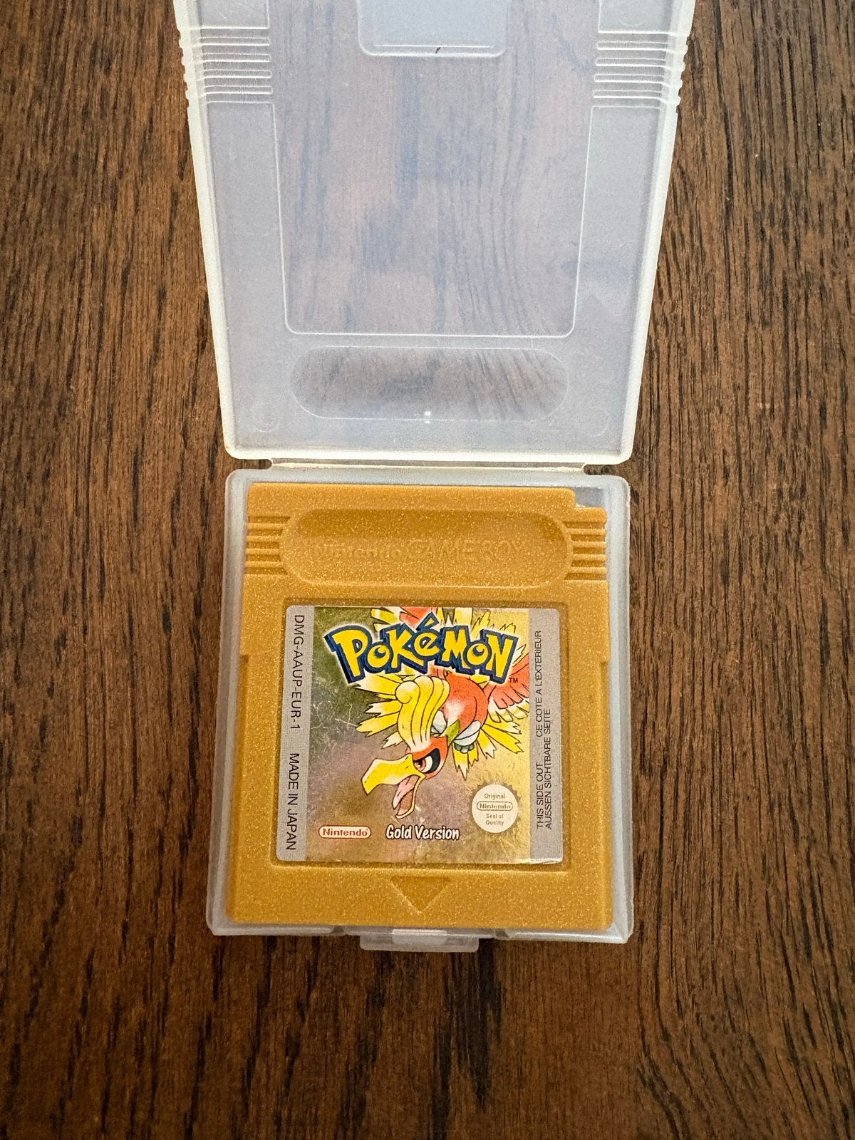 Pokémon Gold/Goud Version Game Boy Color GBA, Spelcomputers en Games, Gebruikt, 1 speler, Ophalen of Verzenden, Role Playing Game (Rpg)
