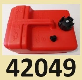 42049 Easterner 12 liter brandstoftank. € 29,95, Watersport en Boten, Ophalen of Verzenden, Nieuw, Motor en Techniek