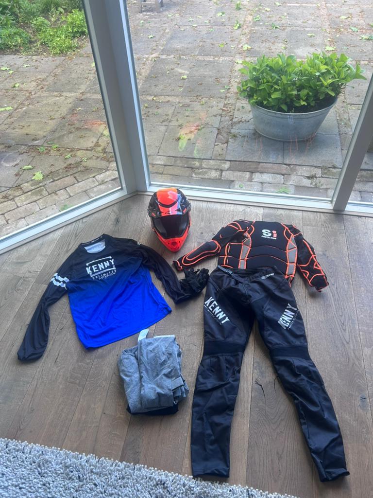 Complete Kenny cross/enduro set voor kinderen, Ophalen of Verzenden, Nieuw zonder kaartje, Kinderen, Combipak