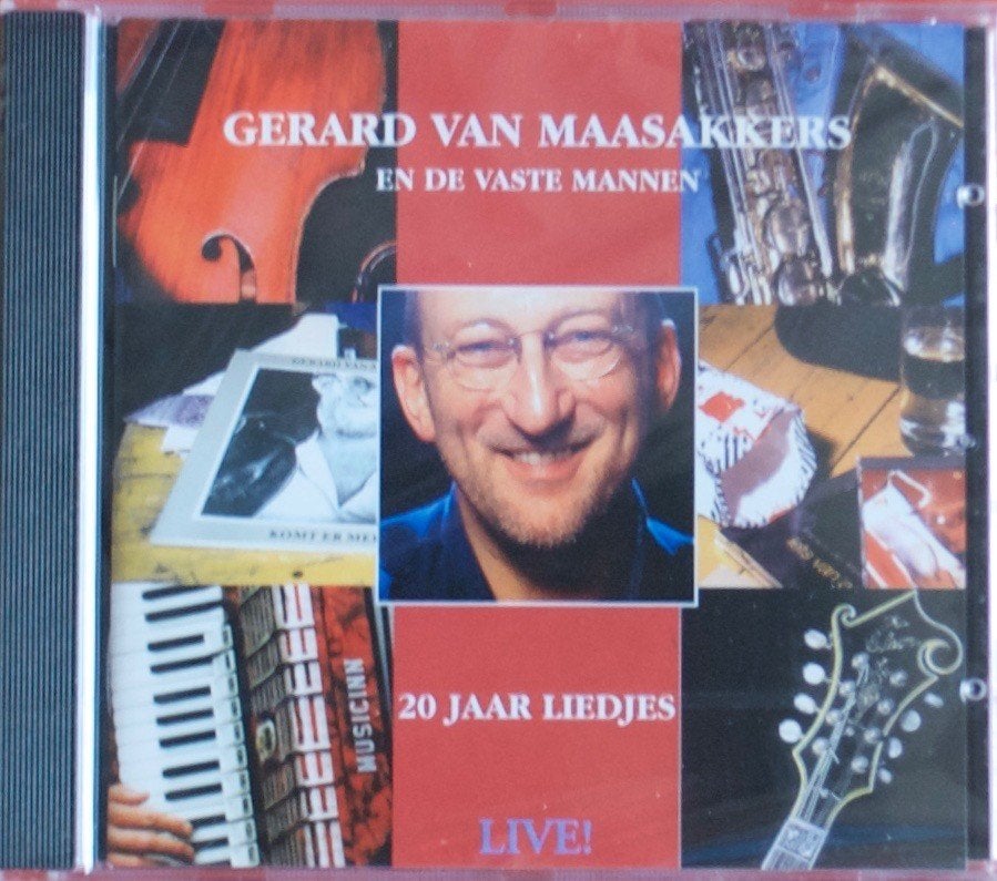 cd Gerard van Maasakkers en de Vaste mannen 20 jaar liedjes, Ophalen of Verzenden, Gebruikt, Album