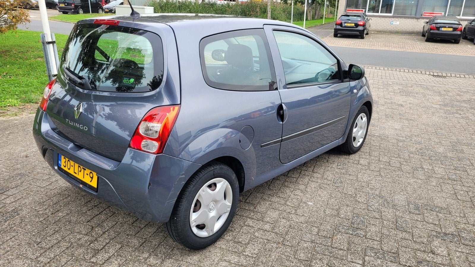 Renault Twingo 1.2 16V 2010 Blauw/ airco/nw apk/nap, Beige, 4 cilinders, Origineel Nederlands, Bedrijf