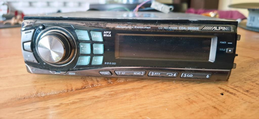 Alpine autoadio cd speler mp3, Ophalen of Verzenden