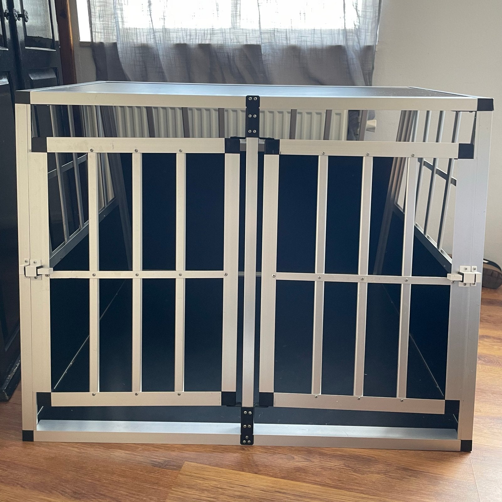 Grote honden bench met 2 deuren, Ophalen, Gebruikt