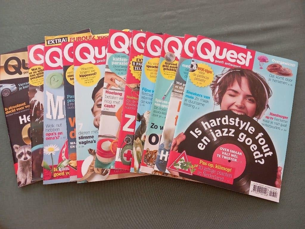 Quest - 12 tijdschriften., Ophalen of Verzenden, Zo goed als nieuw, Wetenschap en Natuur