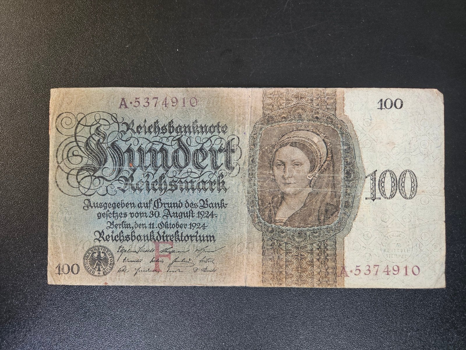 Duitsland pick 178 1924      2, Ophalen of Verzenden, Duitsland, Los biljet