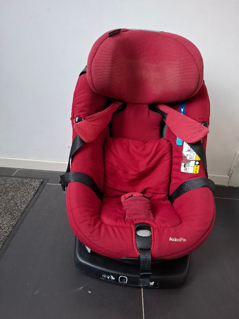 Maxi-Cosi AxissFix Autostoel,360 Draaibaar, i-Size, Ophalen, Gebruikt, 9 t/m 18 kg, Slaapstand