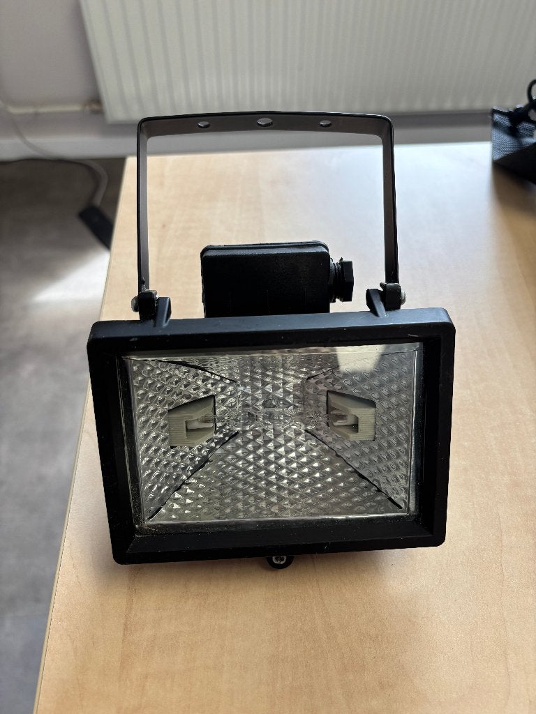 Halogeenstraler - Halogeenlamp 150W, Gebruikt, Overige typen, Met statief, Ophalen of Verzenden