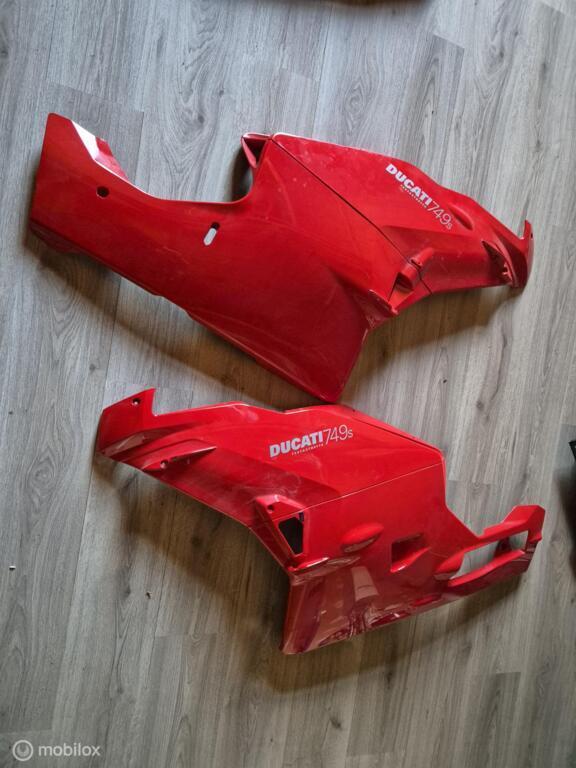 Zijkuipdeel origineel ZGAN kuipen kuipdelen 749 749S 999, Motoren, Onderdelen | Ducati, Gebruikt, Ophalen of Verzenden