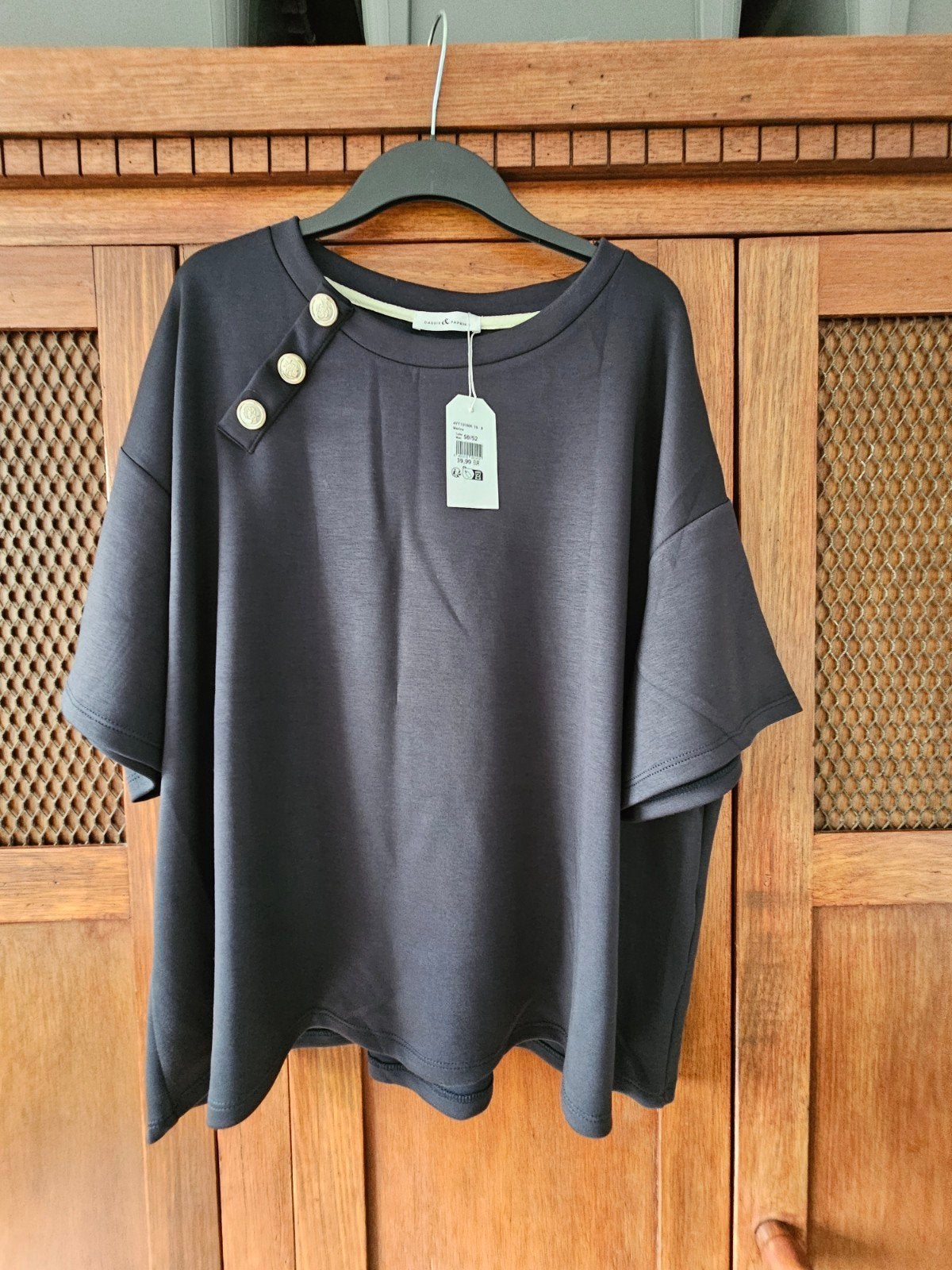 paprika top / blouse nieuw met kaartje !, Blauw, Nieuw, Paprika, Shirt of Top