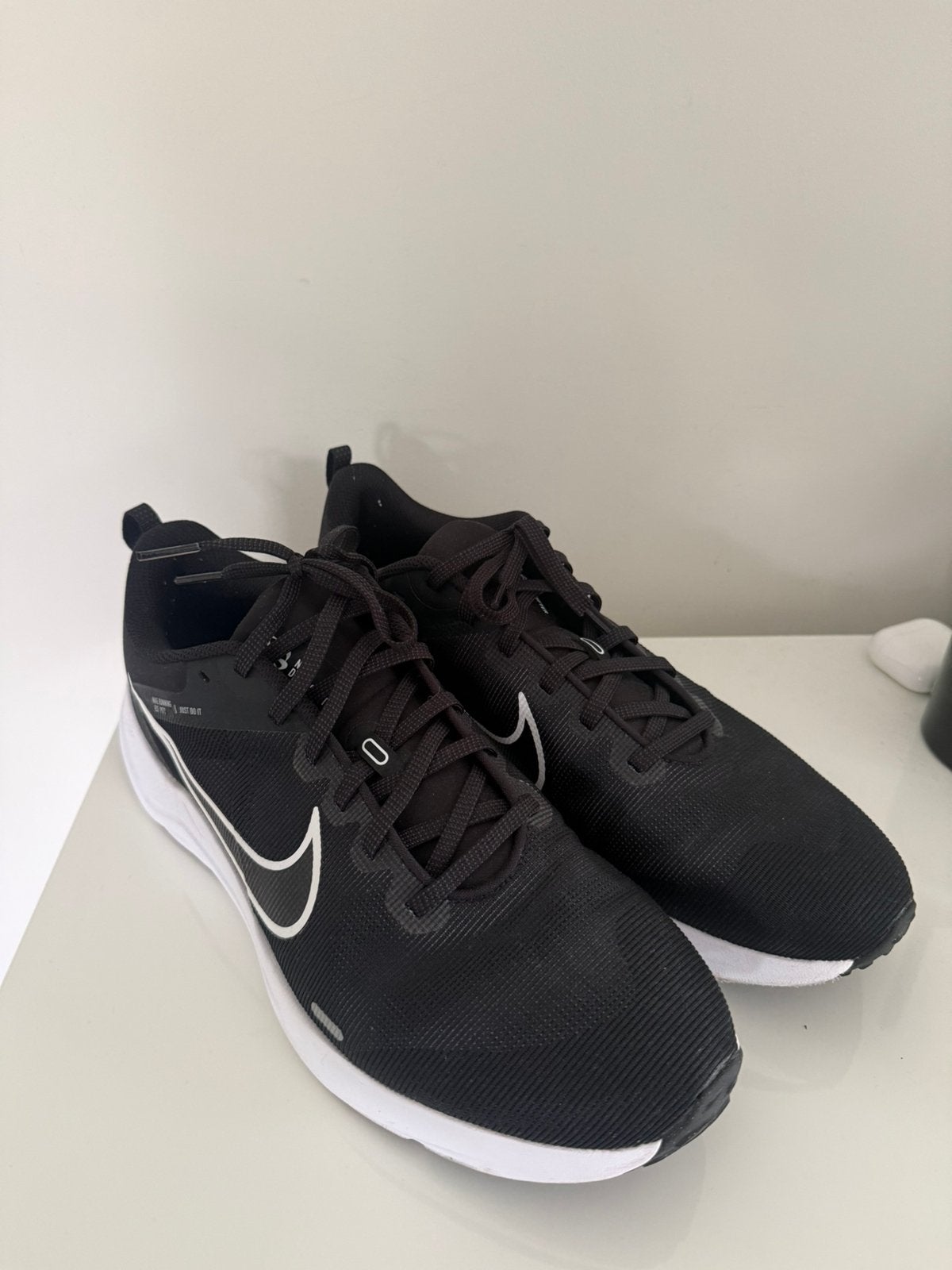 Nike downshifter 12 maat 45, Ophalen of Verzenden, Zo goed als nieuw, Zwart