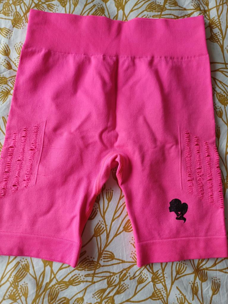 Reinders fluor roze sport legging 134/140 (maat 10), Reinders, Meisje, Sport- of Zwemkleding, Ophalen of Verzenden