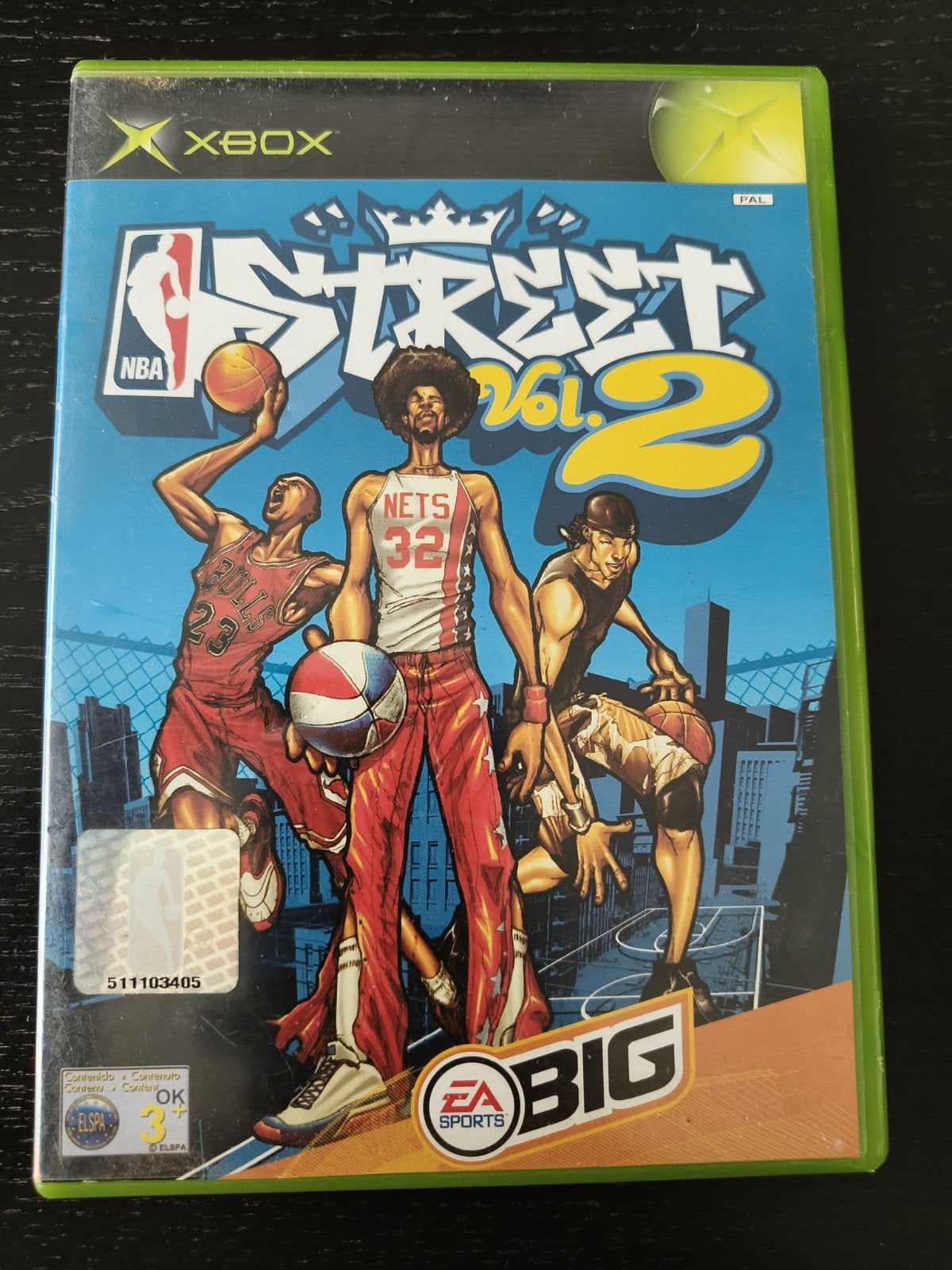 NBA Street Vol. 2 - Xbox (EA Sports Big), Spelcomputers en Games, Gebruikt, 2 spelers, Eén computer, Ophalen of Verzenden