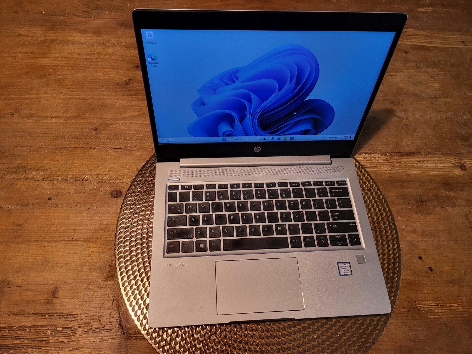HP ProBook – Intel Core i3 – 8GB RAM – SSD – Windows 11 Pro, Computers en Software, Ophalen of Verzenden, Zo goed als nieuw, 15 inch