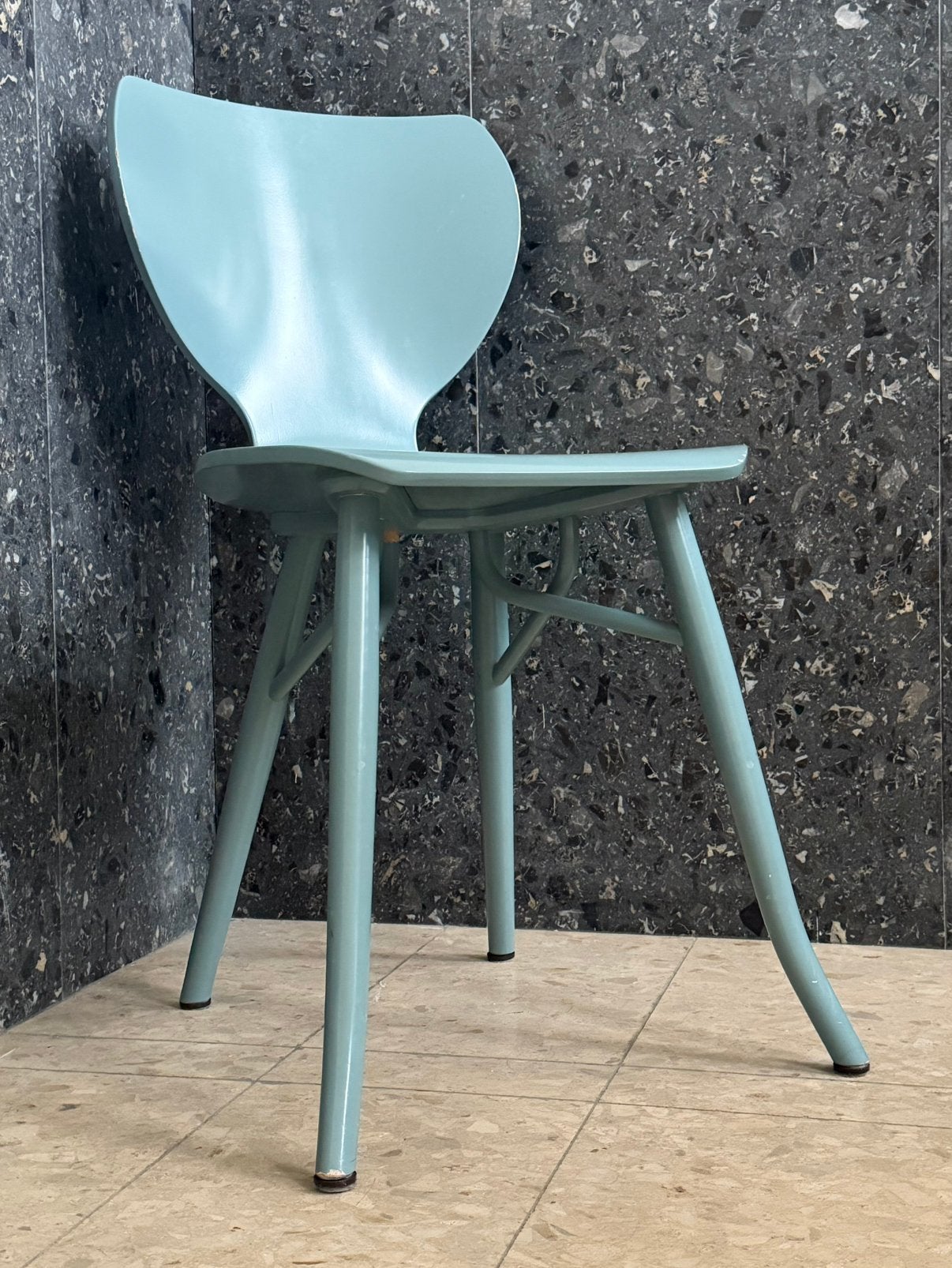 Linteloo Tulipani stoel - blauw – Roderick Vos, Ophalen, Gebruikt, Blauw, Eén