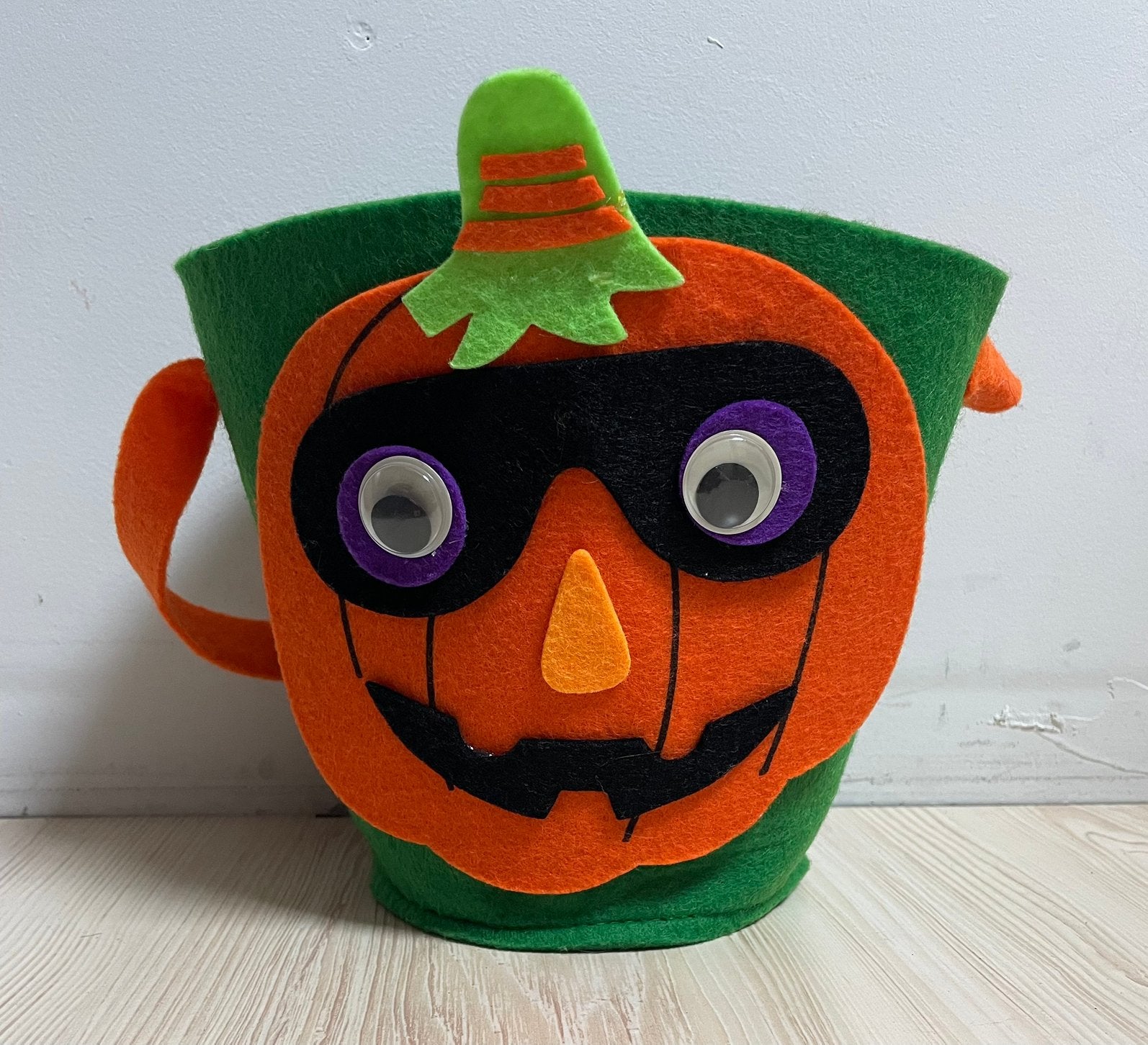 Pompoen mandje, Ophalen of Verzenden, Zo goed als nieuw, Feestartikel, Halloween of Griezel