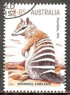 668 Australië 2026 Mammals Emblems II, Verzenden, Gestempeld