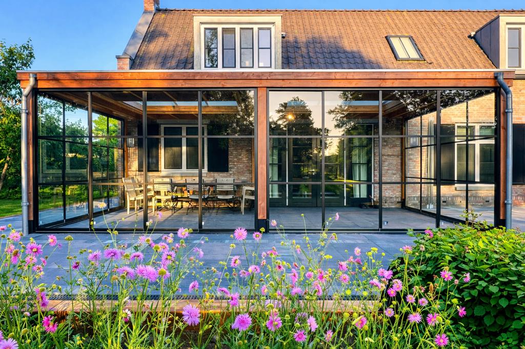 GLAZEN SCHUIFWANDEN en VERANDA - Bouwpakket / Montage, Verzenden, Nieuw, Veranda
